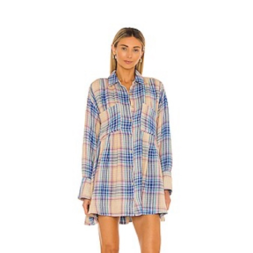 Free People The Voyage Shirt Dress